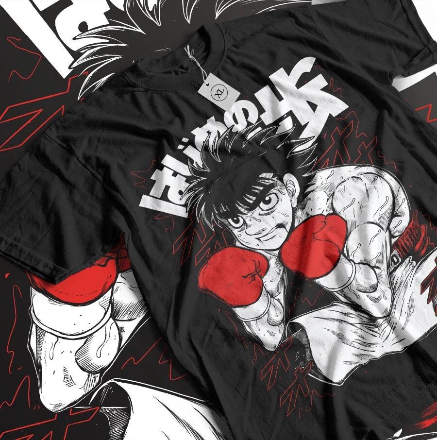 Hajime No Ippo TShirt Unisex Kamogawa Boxing Gym Crew Ippo Makunouchi KbgUnisexga S