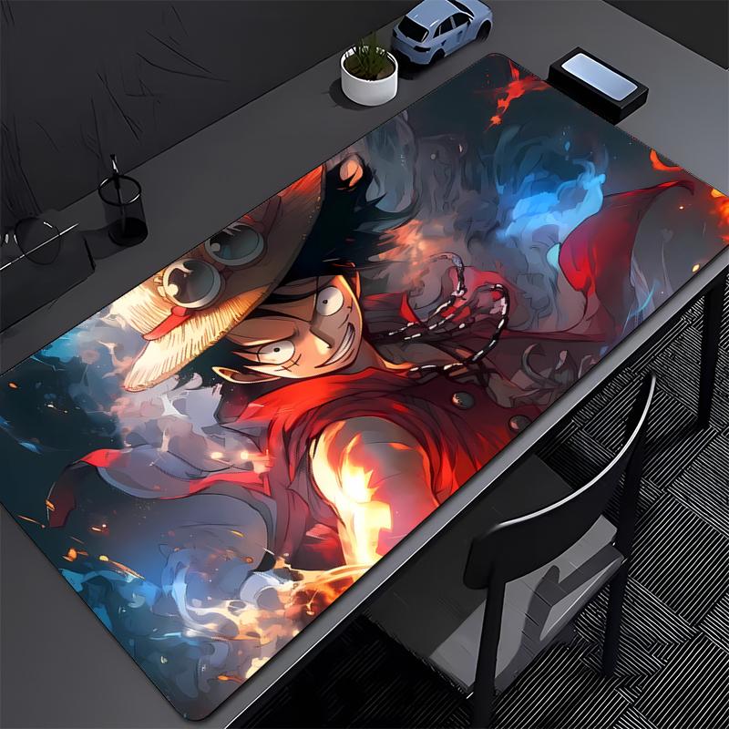 ONE PIECE Luffy Gaming Mouse Pad Gamer Computer Accessories Keyboard Table Mat Mousepad Company Laptop Desk mat PC big Mousepad
