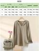 House Yayoi Gauze Long Comfortable Sleepwear Set for Spring and Perfect for Hospital and Other Available in Green Women's Double-Layered Pajamas,