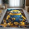 Cute Minions cartoon Living Room Non-Slip Area Rug Soft Carpet for Bedroom Kids Playroom Sofa,Home Decor Doormat Gift