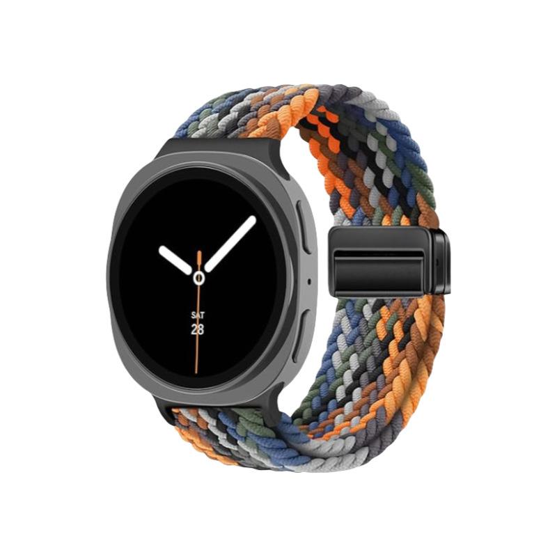 

Магнітний нейлоновий плетений ремінець для Samsung Galaxy Watch 8 44мм 40мм Браслет для смарт-годинника Ремінець для Galaxy Watch 8 Classic For Galaxy 8 46mm камуфляжний