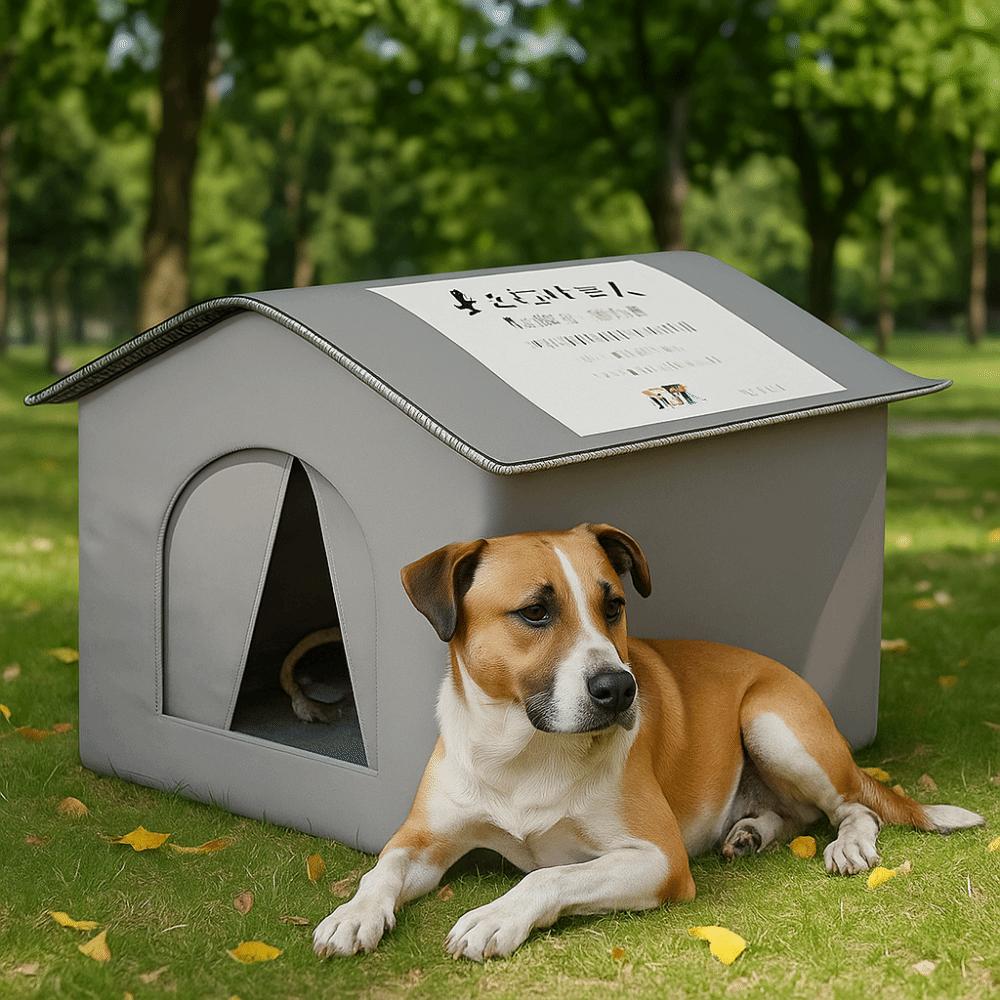 Warm Cooling Dog Cave Waterproof Feral Cat Shelter Universal Pet Condos  Hot Day