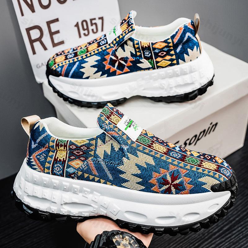 Men's Shoes Sneakers 2025 Fashion Men Platform Casual Shoes Outdoor Comfortable Soft Soled Leisure Running Shoes Tênis Masculino