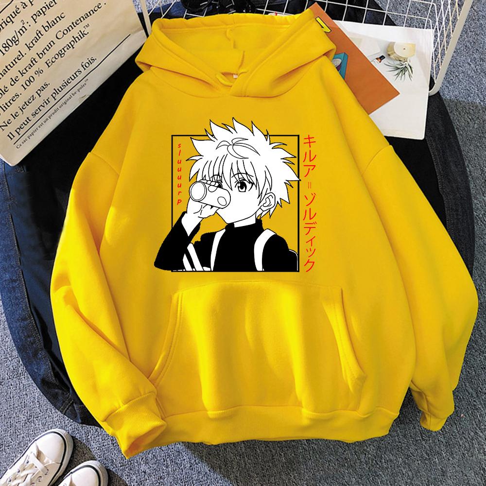 

Толстовки с капюшоном в японском стиле Hunter X Hunter унисекс Wo пуловеры унисекс толстовки с капюшоном Killua Zoldyck Hisoka 90-е толстовки с капюшоном топы унисекс с капюшоном XL