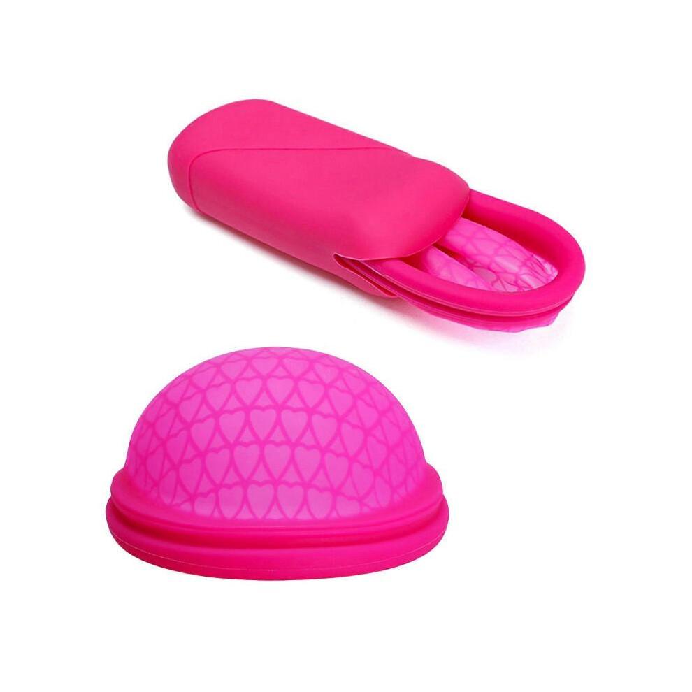 Feminine Menstrual Cup Coupe Soft Period Silicone Disc Leak Proof Reusable