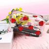 2 Pieces Of Transparent Pencil Case, Fruit Cosmetic Bag, Pvc Cosmetic Travel Bag