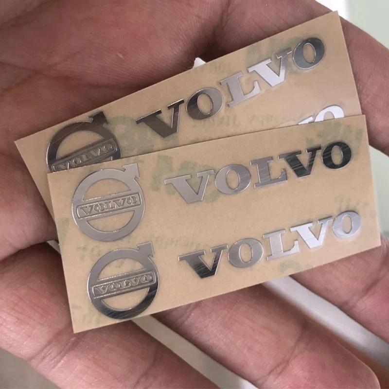 4/8 Stück Volvo Auto Metall Dekor Aufkleber Auto Innenraum Aufkleber für Volvo XC40 XC60 XC90 S60 S90 V50 V70 V60 Auto Innenraum Zubehör