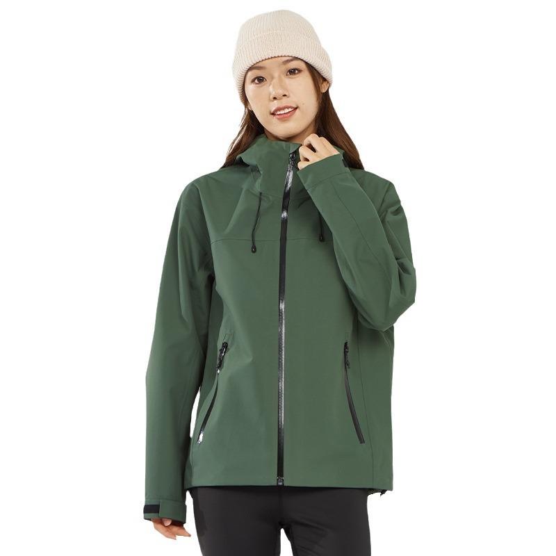 Hard Shell Jacket Men's Outdoor 20000 + Waterproof and Windproof Pressure Glue Single Layer Light and Wet Steam Jacket Mountaineering Suit