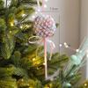Ice Cream Colorful Christmas Pendant Candy Cane Festive Christmas Drop Ornaments Pendant Party Home Wall Shop Decoration