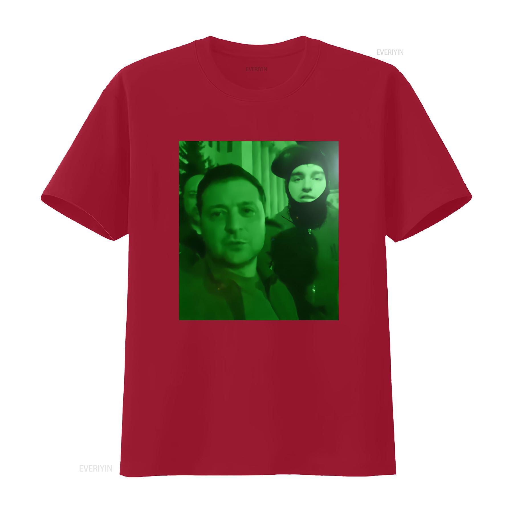 

Yeat and Zelenskyy Fashionable T shirt Unique Design for Trendsetters vintage Washed Stretched streetwear Comfortable homme S