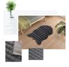 Bubble Fleece Faux Rabbit Fur Carpet - Full Coverage Tatami Floor Mat for Home, Bedroom, Living Room, or Bedside