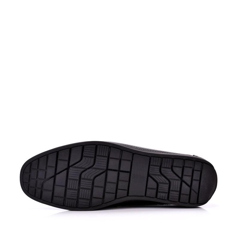 Men's Spring Leather Loafers - Genuine Cowhide, Soft Sole, Slip-on Casual Moccasins