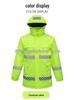 Men's Winter Heating Reflective Jacket - Thick, Rainproof, Cotton-Padded Workwear for Road Administration and Highway Duty
