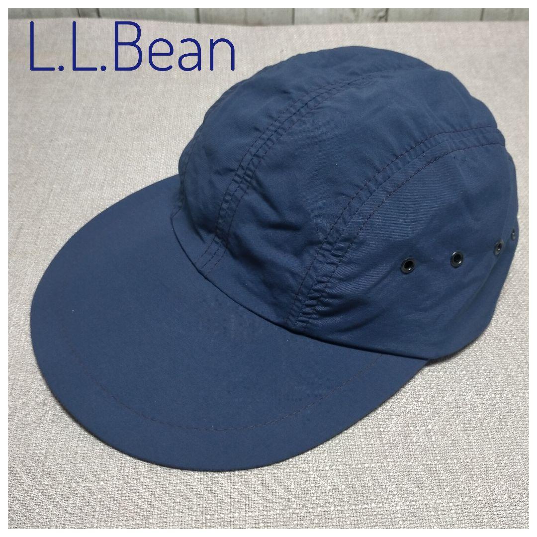 

[USED] L.L.Bean Long Bill Cap 80s K499 Navy Vintage