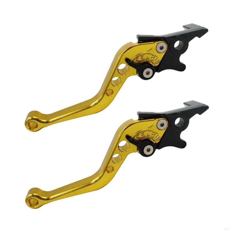 28GC Aluminum Double Disc Brake Handle Lever Adjustable for Motorcycles Scooters Electric Bike Motorcycle Accessories 1Pair