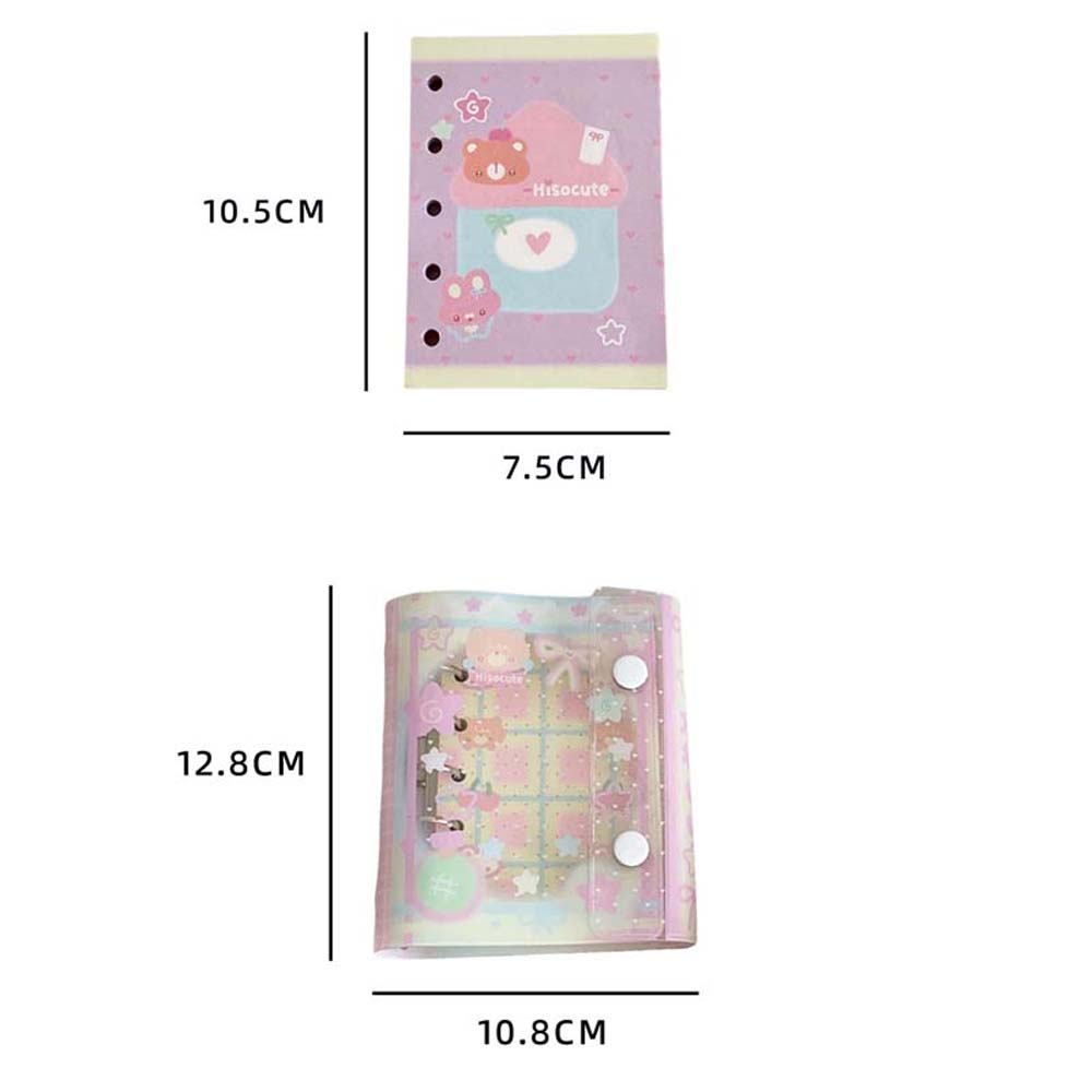 Spiral Binder Looseleaf Notebook To Do List Binder Inside Page Cute Paper Refill Students