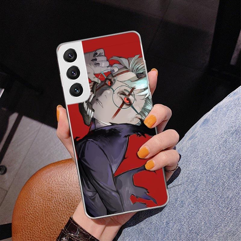 Anime D-Dandadans Okarun Phnoe Case for Samsung Galaxy S26 S25 Edge S23 S24 Ultra S22 Plus S21 S20 FE Unique Cover Soft Coque Ga