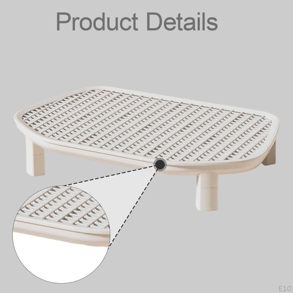 Katzenstreu-Auffangmatte Premium Professionell Leicht zu Reinigen Reduziert das Heraustragen Langlebigkeit