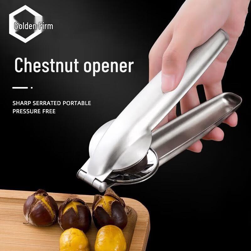 Stainless Steel Chestnut and Walnut Opener