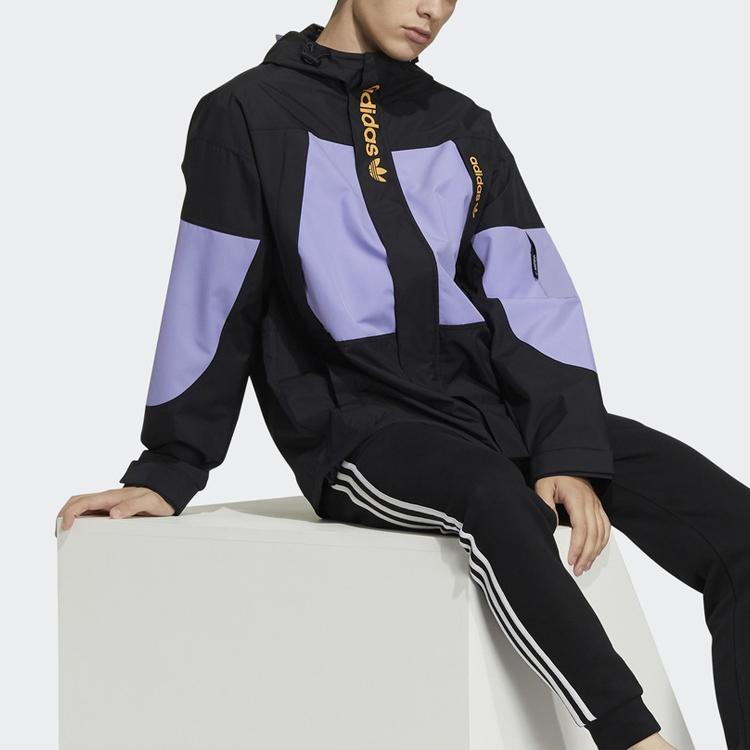 Adidas Originals ADV WINDBREAKER Jackets Men's Black Hooded Moderate Instructor H07078