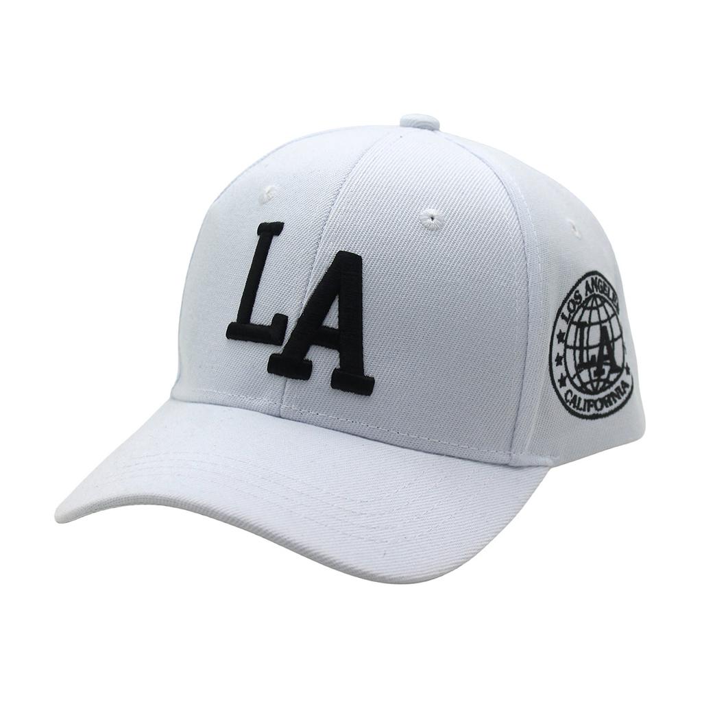 Fashion Cotton LA Embroidery Baseball Caps Spring and Autumn Outdoor Adjustable Men Women Casual Snapback Hats Sunscreen hats