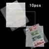 Nyttige Papirpenge Sideholdere Blad Løse Sedler PVC Beskytter Frimærker 10 stk