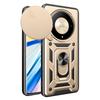 Priekš Honor X9b 5G/Magic6 Lite 5G mobilo tālruņu maciņi TPU+PC bīdāms objektīva aizsargvāciņš