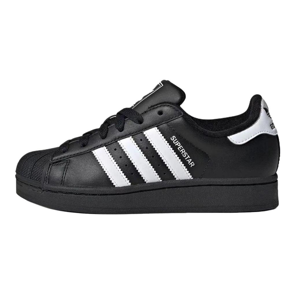 Adidas Originals Superstar 2 Couple's, Romantic Favor, Pink Berry, Bowknot, Sweet Style Naughty, Versatile Cute Low top JH9977(TeamS1-S-BOX)