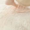 Minimalist Irregular Carpet Cream Style Bedside Carpet Coffee Table Pad Bedroom Rug  Hotel