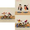 Detailed One Piece Character Figures 6-piece Set Luffy Robin Usopp Franky Kid Pvc Collectibles