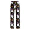 Women's Halloween Printed Drawstring Pajama Pants - Soft Casual Sleep Pants with Spooky Print - Comfortable Wear for Women