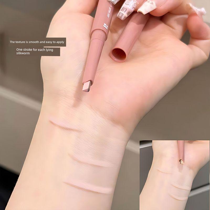 Korean Makeup Artist's Special Double-Ended Pen for Natural Under-Eye Contouring and Highlighting, Two-In-One, Long-Lasting, Smudge-Proof, Waterproof