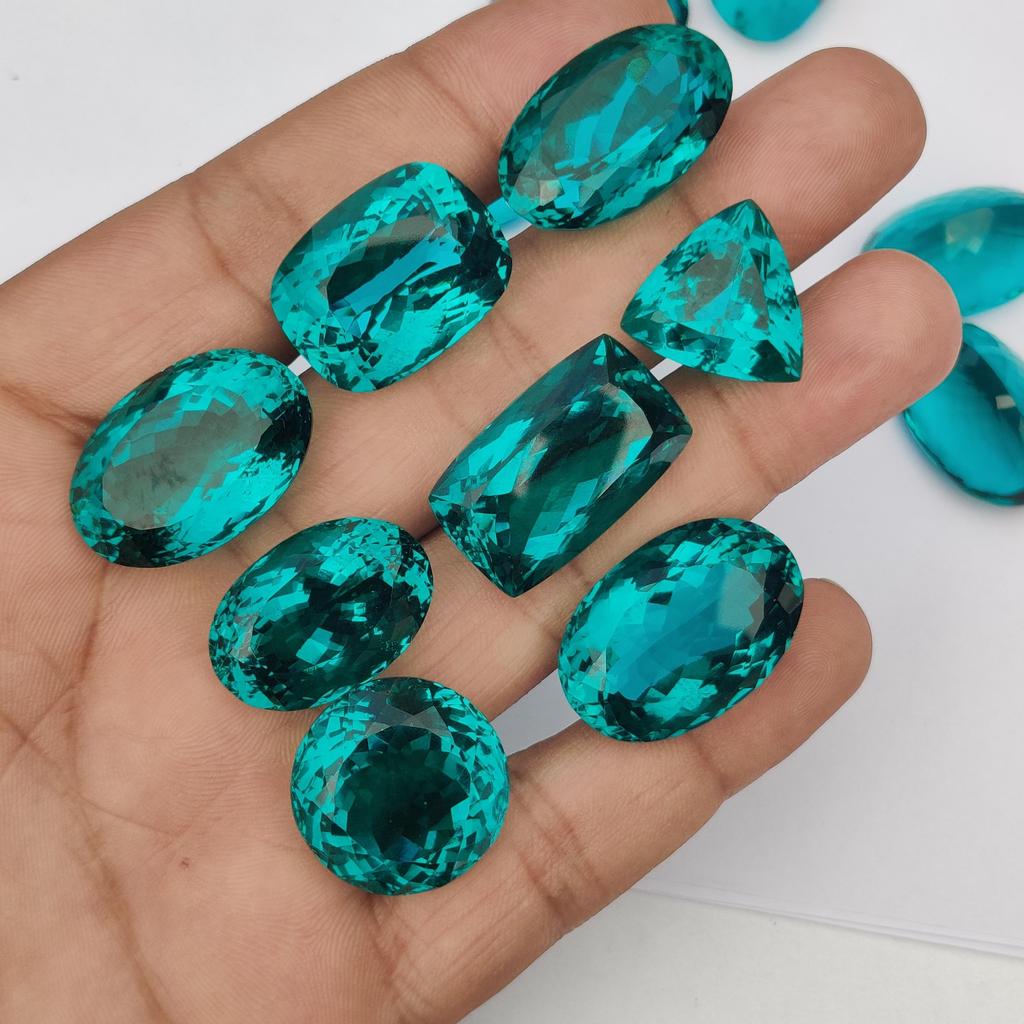 25 To 35 Carat Average Size Natural London BT Shade Glass Stone, Healing Loose Stone Lot, Natural Stone.