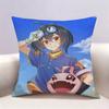 Cute Digimon Adventure  Doublesided Print Pillow Case Pattern Printed Pillowcase For Living Room Sofa Cushion Cover