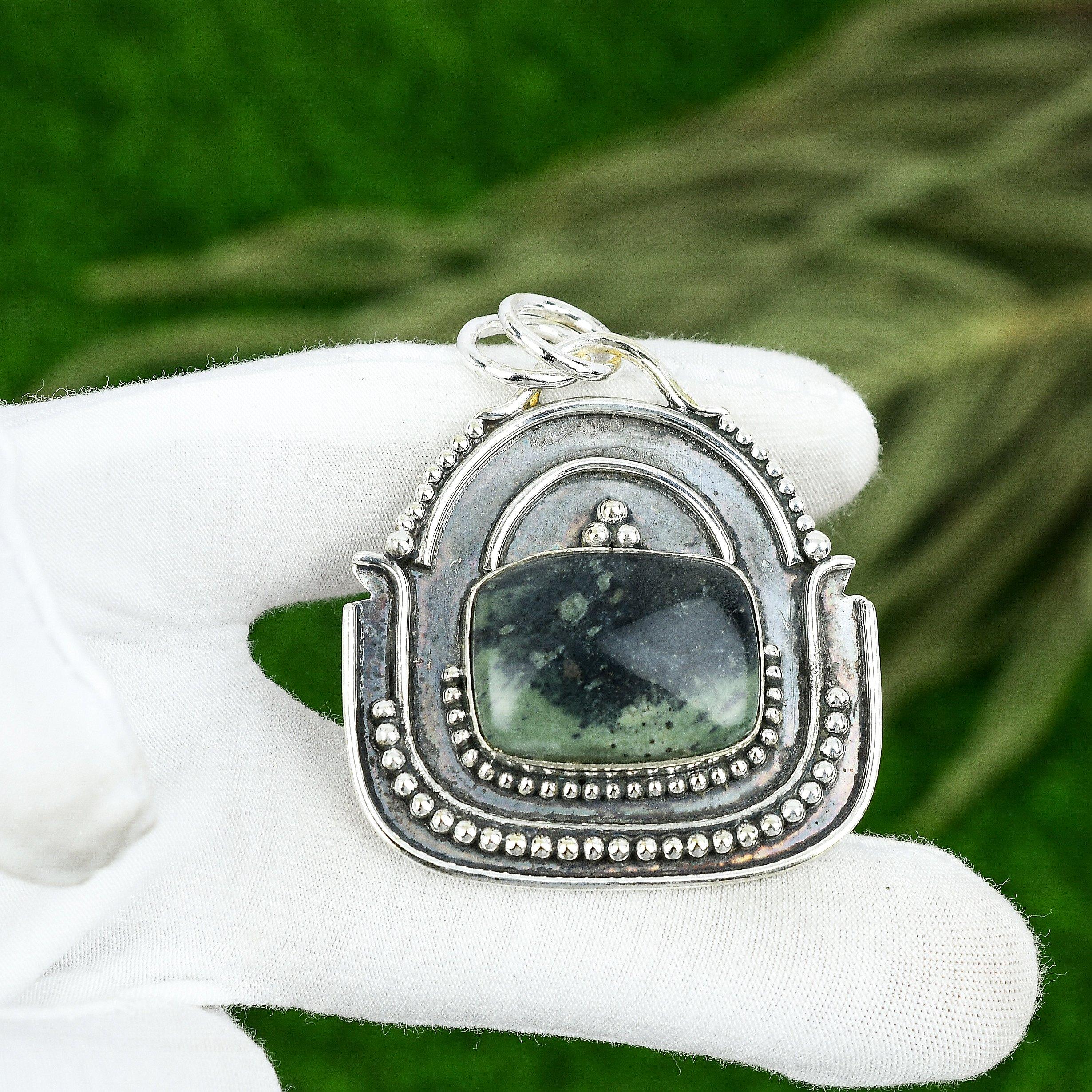 День сестер Распродажа Стерлинговое серебро Натуральный Гогонджула Обручальный Уникальный Новый Кулон