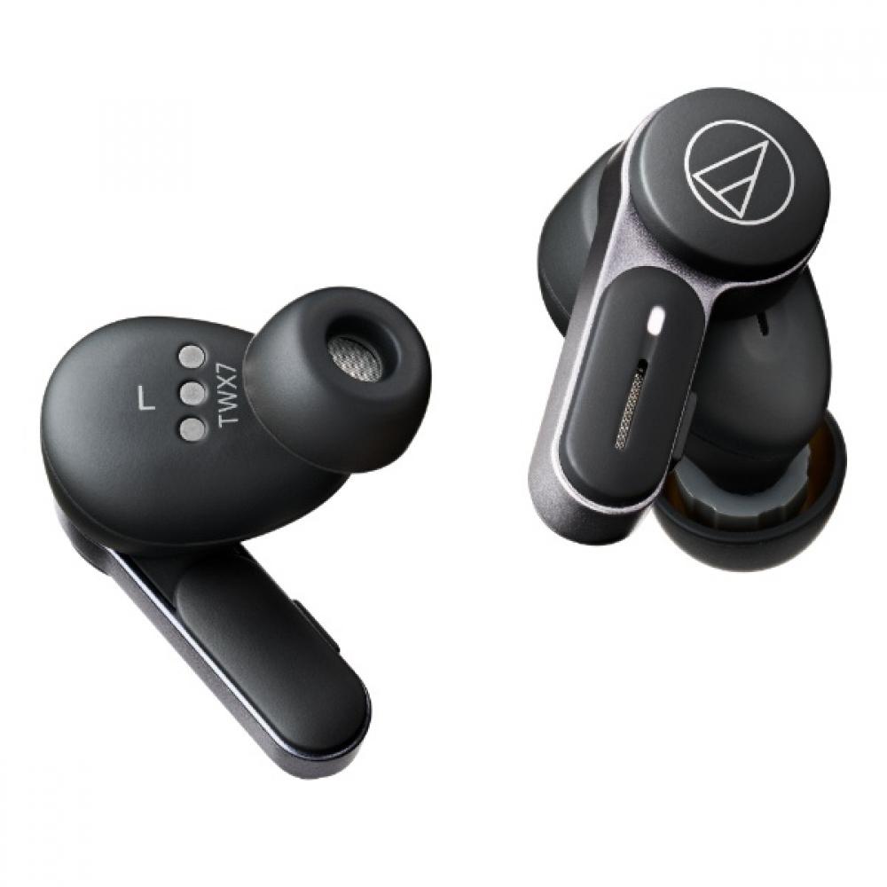 

Audio Technica полностью беспроводные наушники Ash Black Ath Twx7 Bk беспроводные левый и правый разделение шумоподавления совместимые Bluetooth совместимые