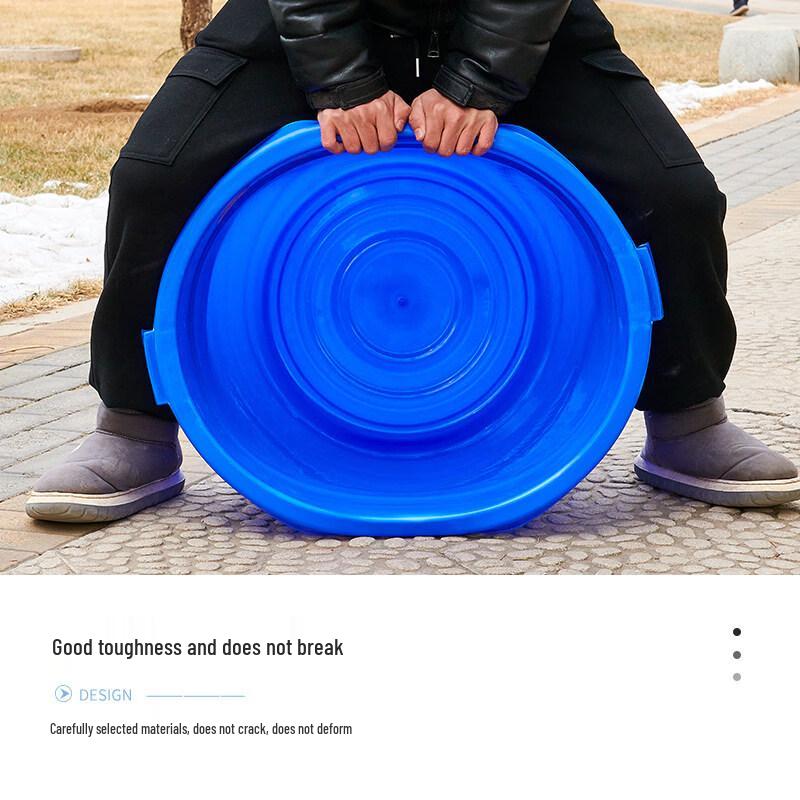 ZISIZ Extra Large Thickened Plastic Bucket