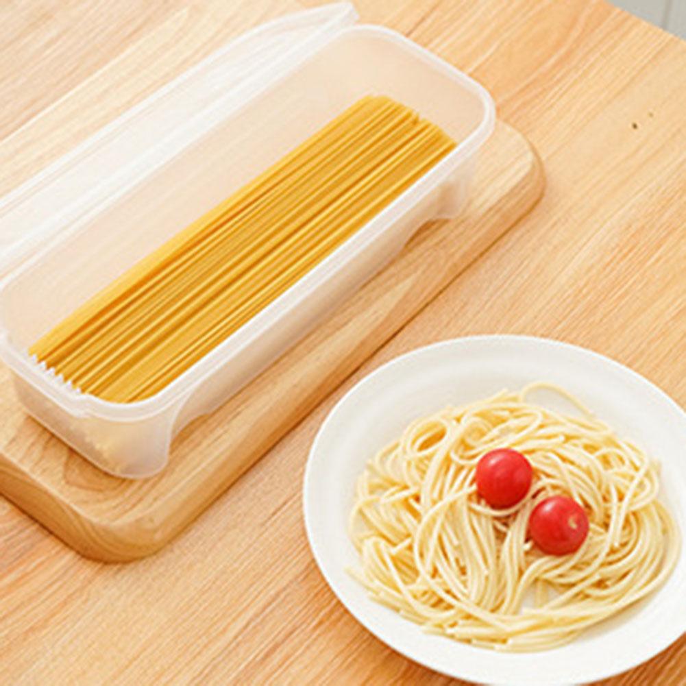 Cooking Box Easy Cleaning Microwaveable Pasta Cooking Box with Draining Holes Reliable Noodle Storage Solution