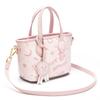 New Disney Mickey PU Crossbody Handbag Women's Pink/Ecru DHF41374-A