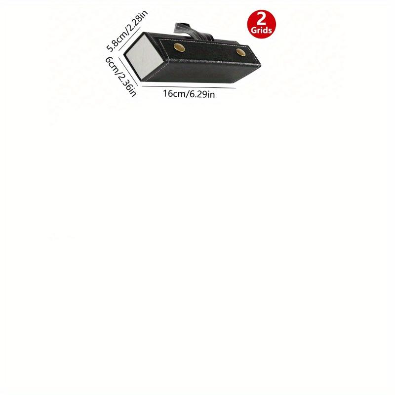 

1 шт. Органайзер для солнцезащитных очков, 2/3/4/5/6 слотов, дорожный чехол для очков, коробка для хранения нескольких пар очков, подвесной держатель для очков