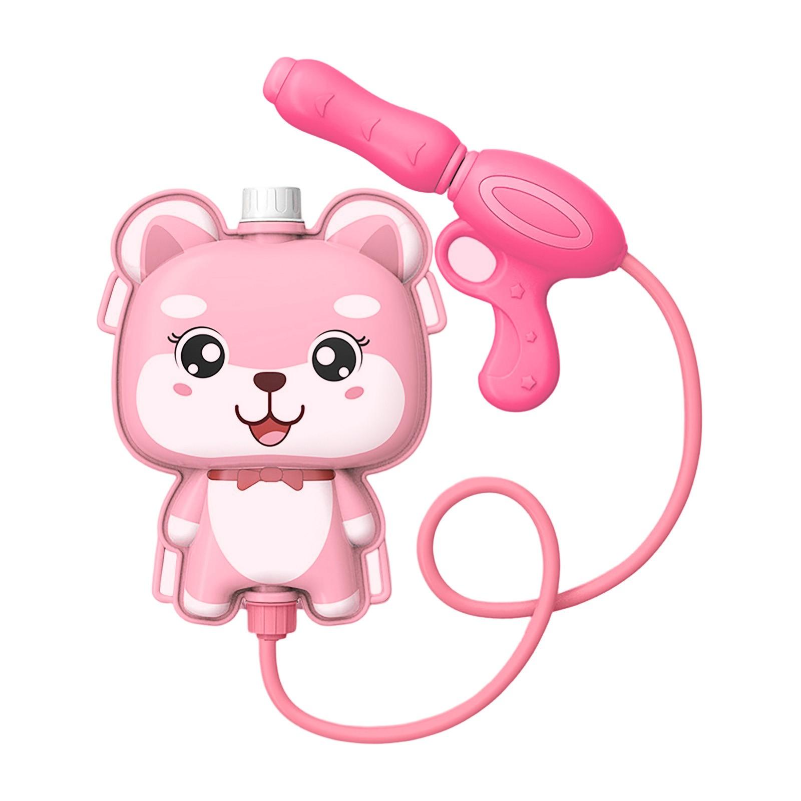 Летний детский мультяшный рюкзак с распылителем для воды, пляжная водная игрушка для игр 1000 мл One Size