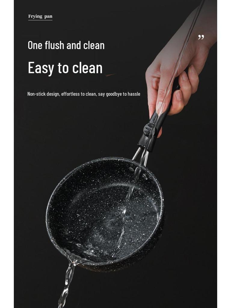 Maifan Stone Non-stick Frying Pan for Induction & Gas - Ideal for Pancakes, Steak, and Eggs.