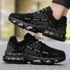 Men's Autumn New Leather‑Upper Sports Casual Shoes, Non‑Slip Wear‑Resistant Travel Shoes, Soft‑Sole Lightweight Running Sneakers