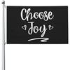 1pc Multi-size Optional Happy Polyester Flag, Durable Garden Banner Sign, No Power Required, Suitable for Home and Outdoor Decoration