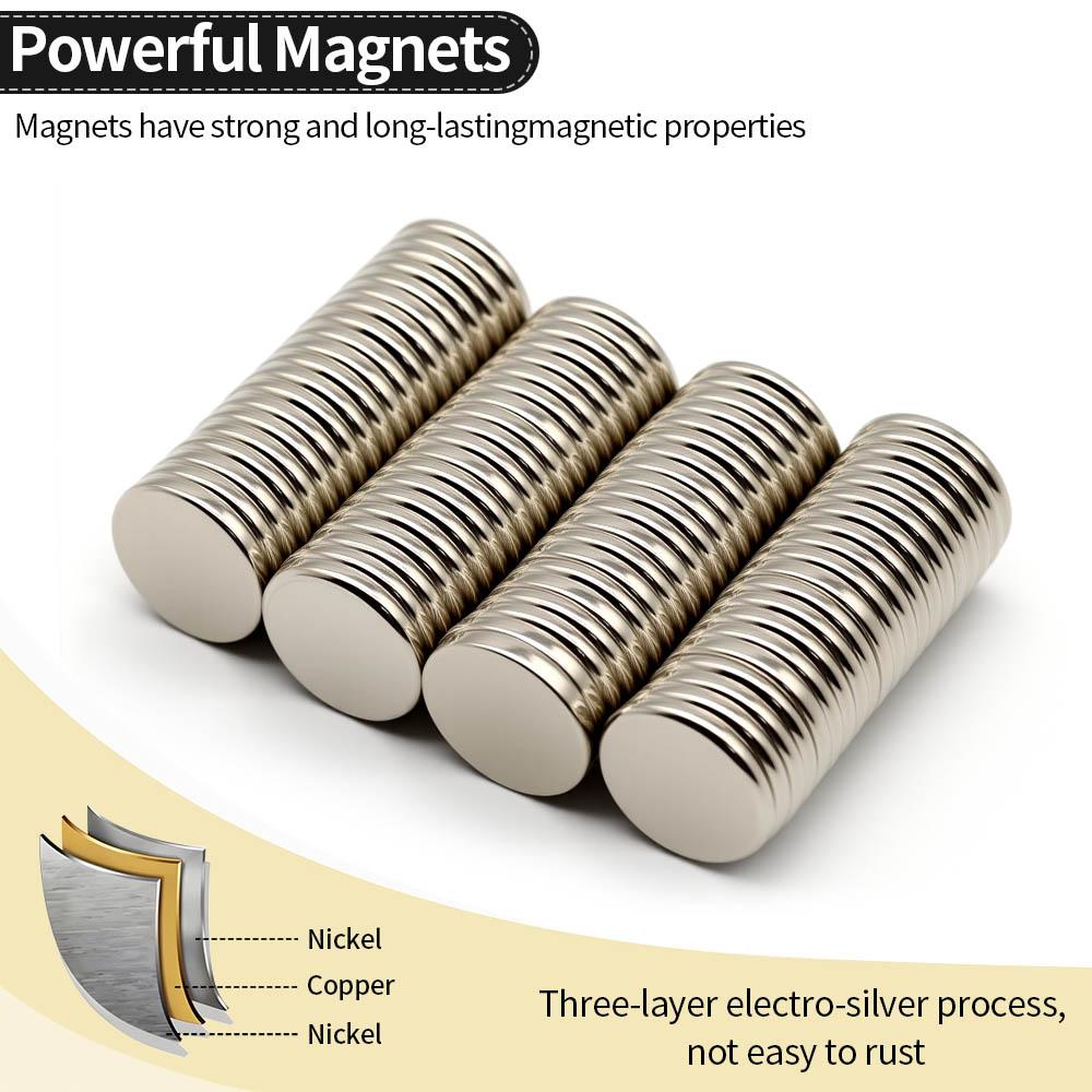 20x3mm Superstarker Neodym-Magnet N35 NdFeB Permanentmagnet Runde Starke Magnete Kühlschrankmagnet
