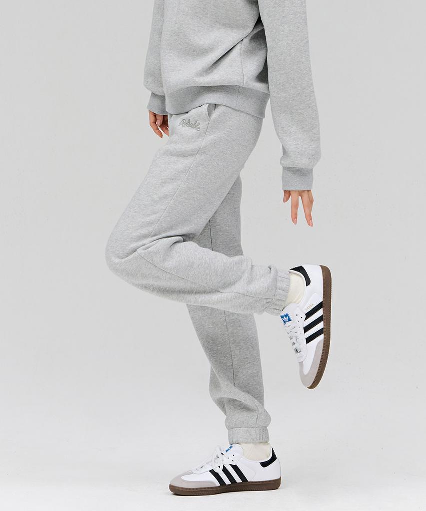 CHASECULT Women'S Fleece-Lined Jogger Warm-Up Pants - Grey