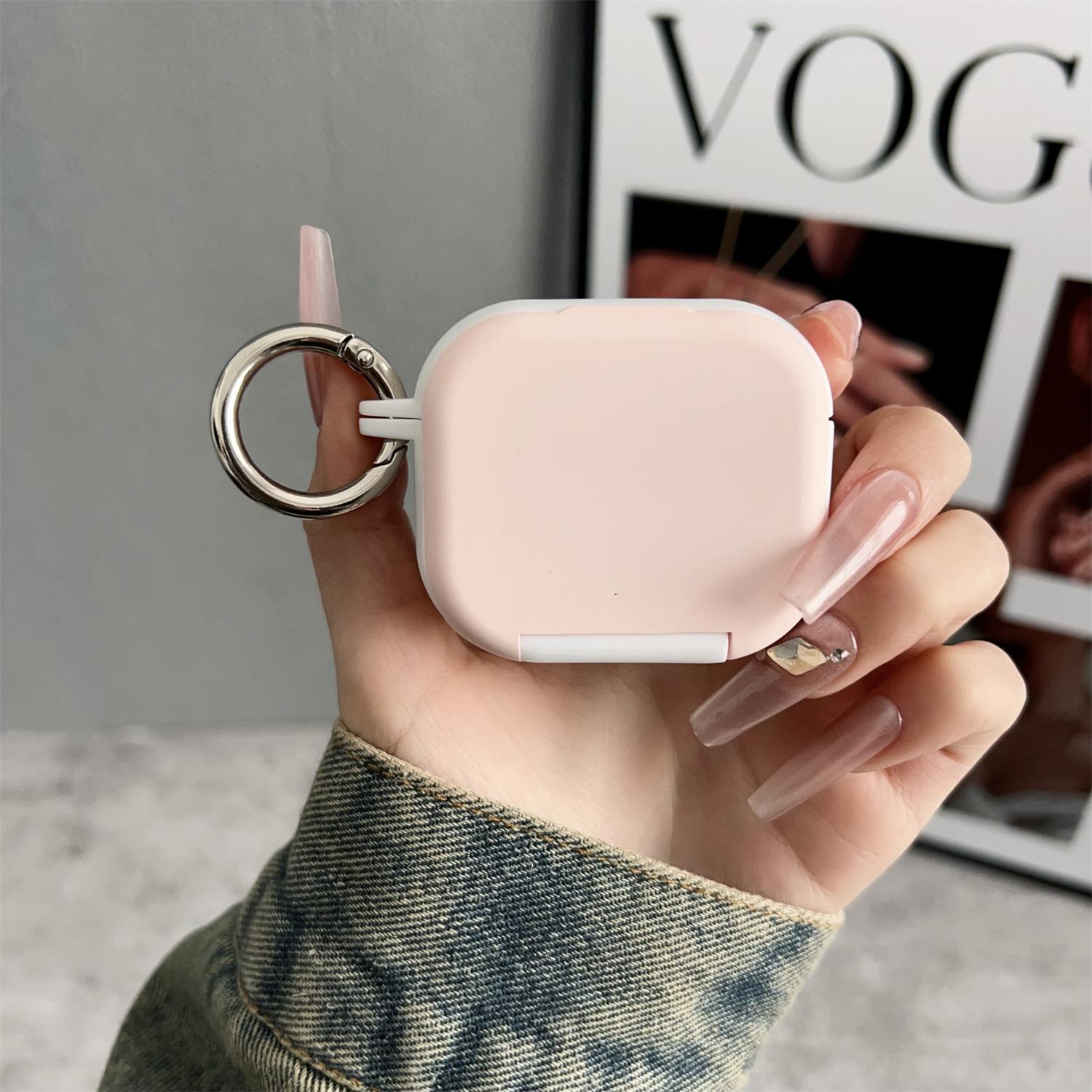 

Для Apple AirPods 3 Чохол для навушників TPU PC Ударостійкий Захисний чохол з дзеркалом F