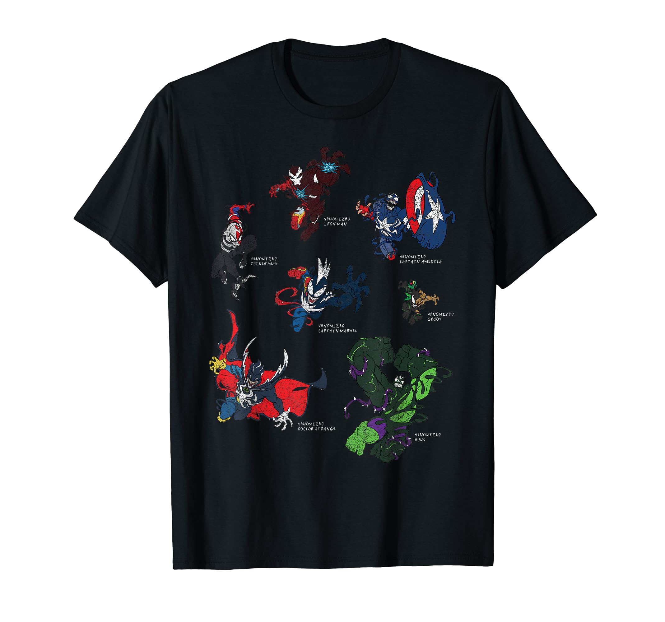 

Marvel Spider-Man Maximum Venom Heroes Venomize T-Shirt
