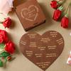 20 Gründe, warum ich dich liebe Geschenk, Valentinstag Romantische Herz-Puzzle-Box für Freundin, Freund, Frau, Ehemann, Ich liebe dich Mama, Beziehungsgeschenke