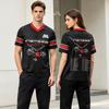 Nemzzz Locked in Tour Premium Fußballtrikot Herren Damen Kleidung Fußball T-Shirts Kurzarm Locker V-Ausschnitt Unisex T-Shirt Druck Oberteile